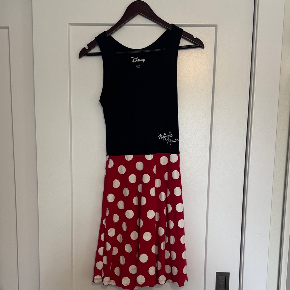 Disney Minnie Mouse Polka Dot Dress - Black and Red